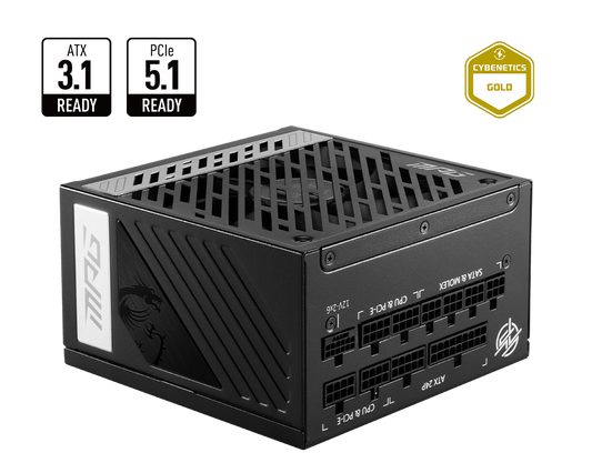 850W MSI MPG A850G POWER SUPPLY