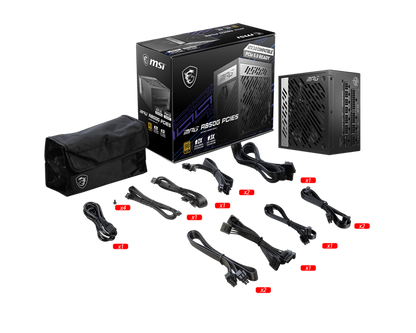 850W MSI MPG A850G POWER SUPPLY