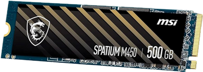 500GB MSI SPATIUM M450 M.2 SSD