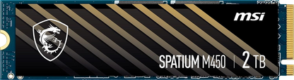 2TB MSI SPATIUM M450 V1 M.2 SSD