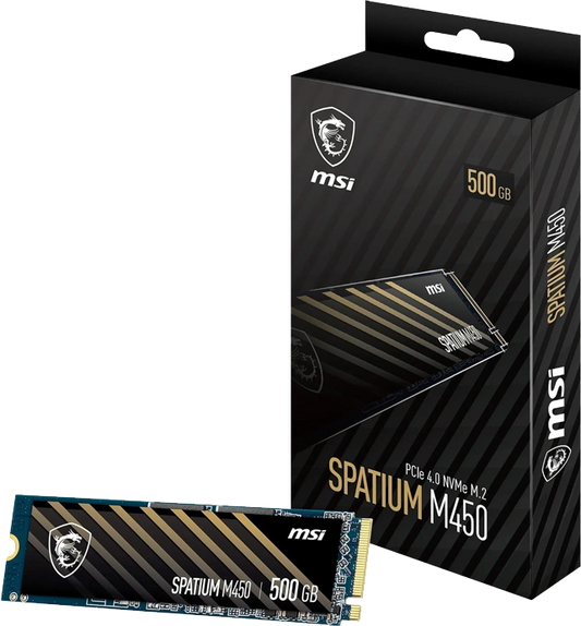 500GB MSI SPATIUM M450 M.2 SSD