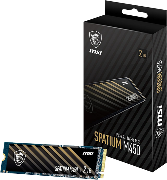 2TB MSI SPATIUM M450 V1 M.2 SSD