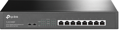 TPLINK 8 PORT GIGABIT POE SWITCH