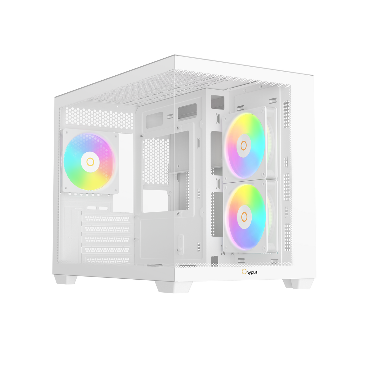 OCYPUS GAMMA C54 WHITE GAMING CASE