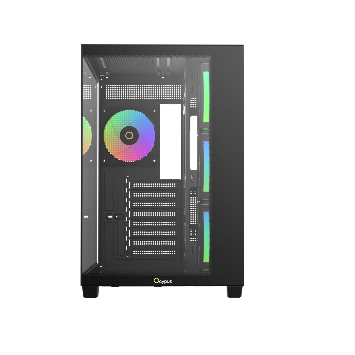 OCYPUS GAMMA C74 BLACK GAMING CASE