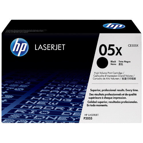 HP 05X High Yield Black Original LaserJet Toner Cartridge