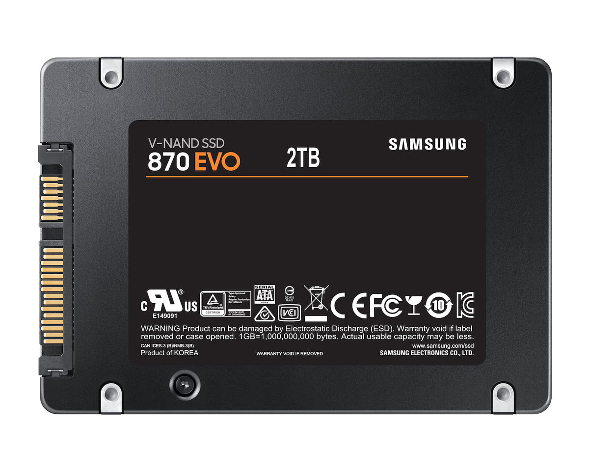 2TB SAMSUNG 870 EVO 2.5" SSD