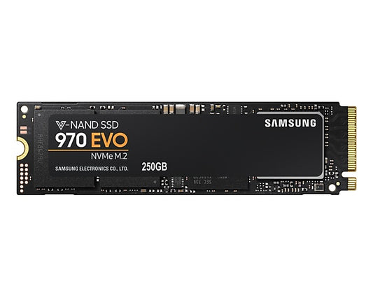 250GB SAMSUNG 970 EVO M.2 SSD