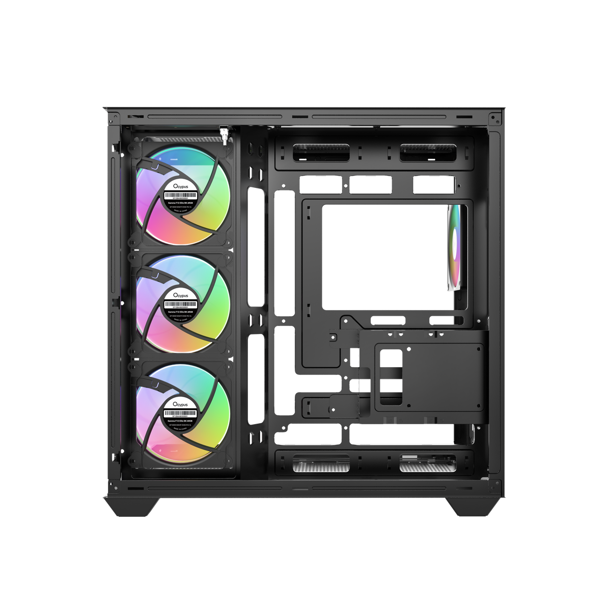 OCYPUS GAMMA C74 BLACK GAMING CASE