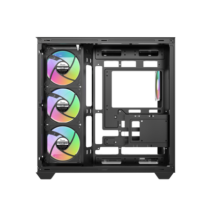 OCYPUS GAMMA C74 BLACK GAMING CASE