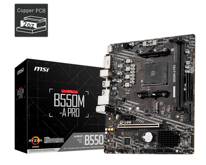 MSI B550M-A PRO MOTHERBOARD