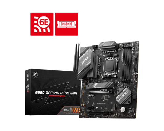 MSI B650 GAMING PLUS WIFI MOTHERBOARD