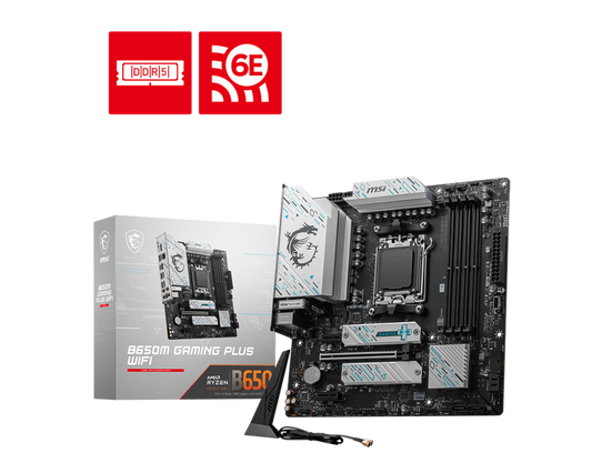 MSI MAG B650M GAMING PLUS WIFI MOTHERBOARD
