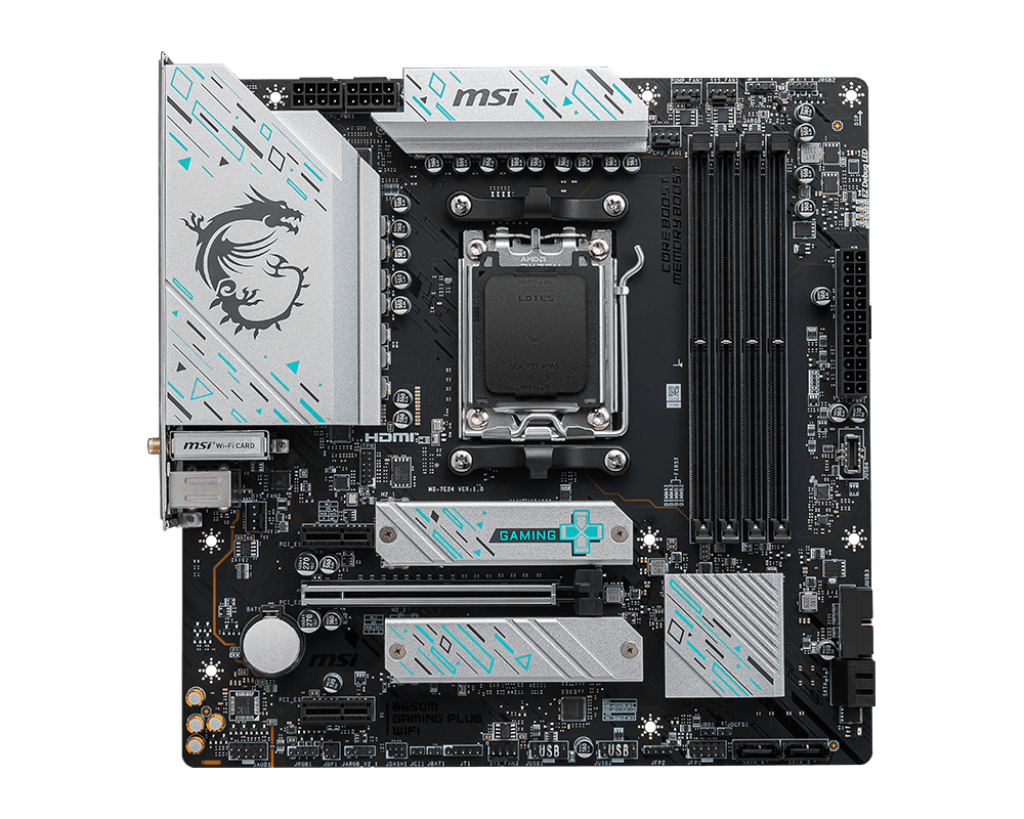 MSI MAG B650M GAMING PLUS WIFI MOTHERBOARD