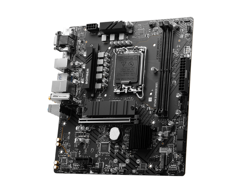 MSI B760M BOMBER WIFI MOTHERBOARD
