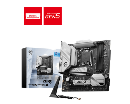 MSI B760M PROJECT ZERO MOTHERBOARD