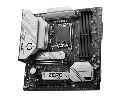 MSI B760M PROJECT ZERO MOTHERBOARD