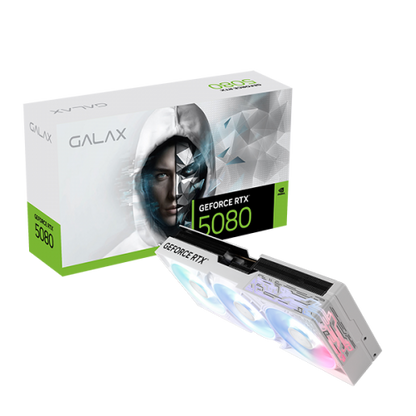 16GB GALAX RTX 5080 1-CLICK OC WHITE GPU