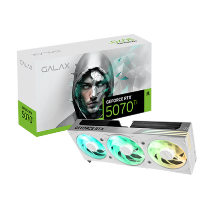 16GB GALAX RTX 5070 Ti EX GAMER 1-CLICK OC WHITE GPU