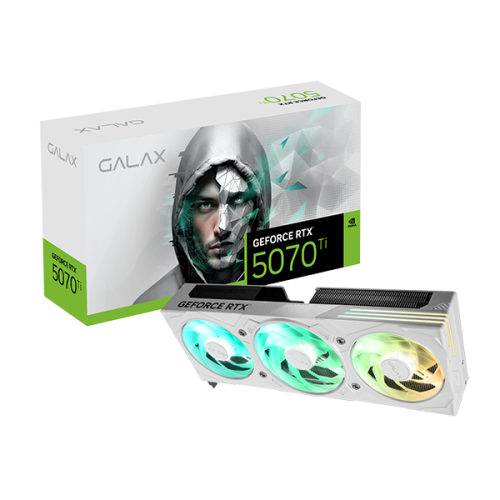 16GB GALAX RTX 5070 Ti EX GAMER 1-CLICK OC WHITE GPU