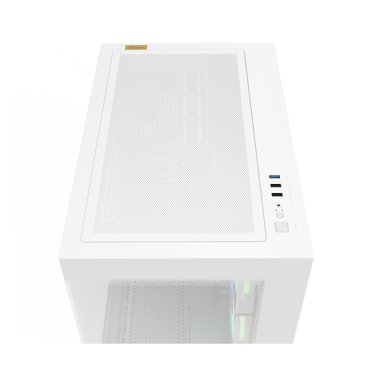 OCYPUS GAMMA C54 WHITE GAMING CASE