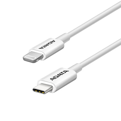 ADATA USB-C - LIGHTNING CABLE WHITE - AMFICPL-1M-CWH