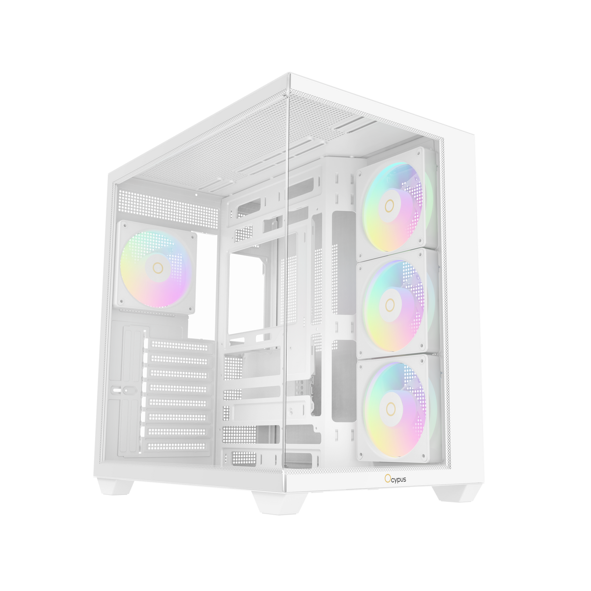 OCYPUS GAMMA C74 WHITE GAMING CASE
