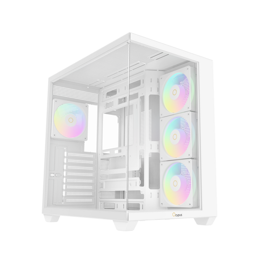 OCYPUS GAMMA C74 WHITE GAMING CASE