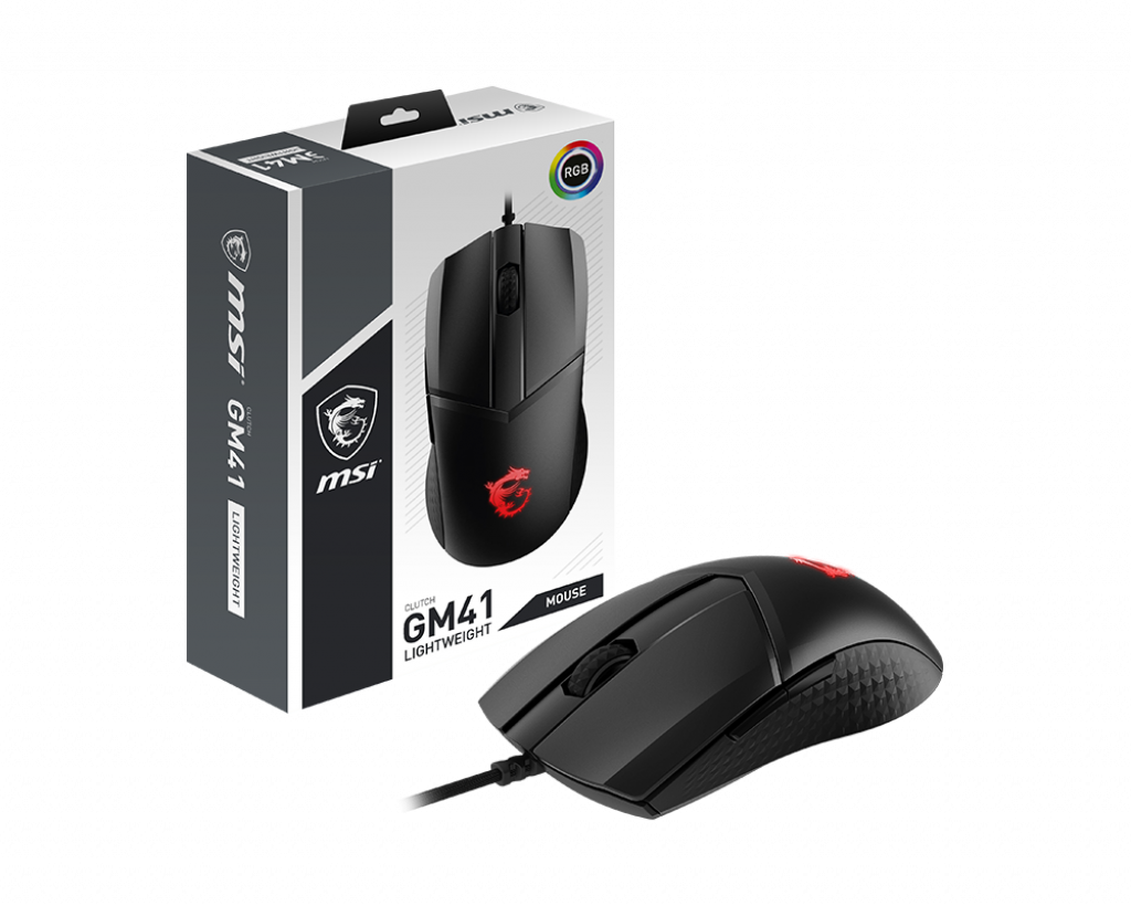 MSI CLUTCH GM41 LIGHTWEIGHT V2 GAMING MOUSE