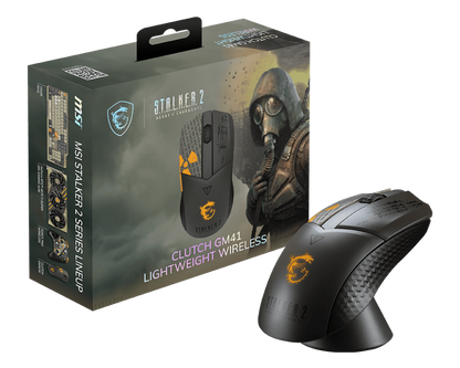 MSI CLUTCH GM41 WIRELESS STALKER 2 EDITION GAMING MOUSE