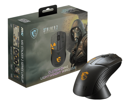 MSI CLUTCH GM41 WIRELESS STALKER 2 EDITION GAMING MOUSE