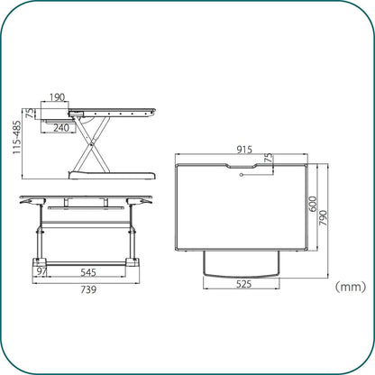 AAVARA SIT-STAND DESK RISER AV-SDR900.