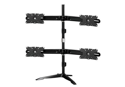 AAVARA DS410 FREESTANDING QUAD MONITOR STAND