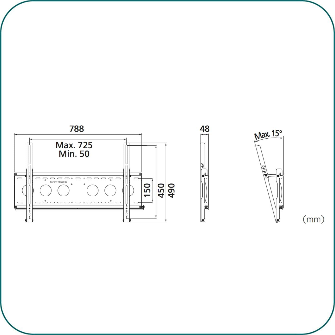 AAVARA EF6540 TV WALL MOUNT