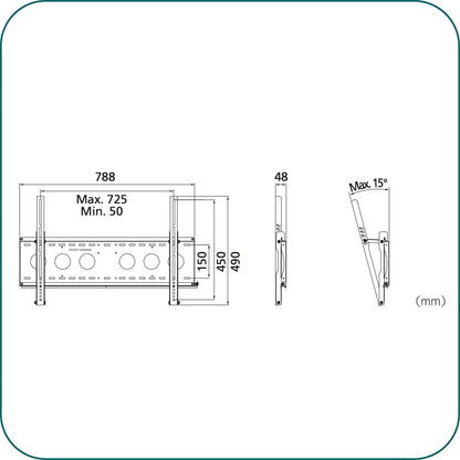 AAVARA EF6540 TV WALL MOUNT