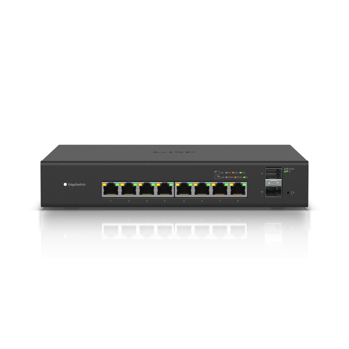 Ubiquiti EdgeSwitch 8 PoE (150W) Managed Switch