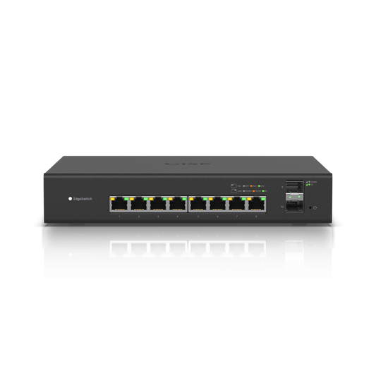 Ubiquiti EdgeSwitch 8 PoE (150W) Managed Switch