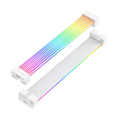 OCYPUS DELTA EK16 WHITE (16-PIN ARGB GPU CABLE COVER)