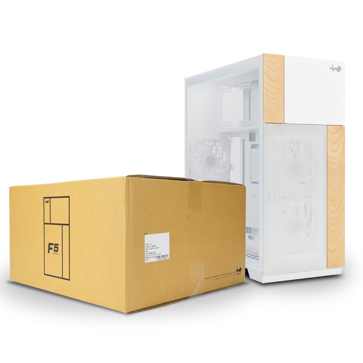 INWIN F5 WHITE GAMING CASE