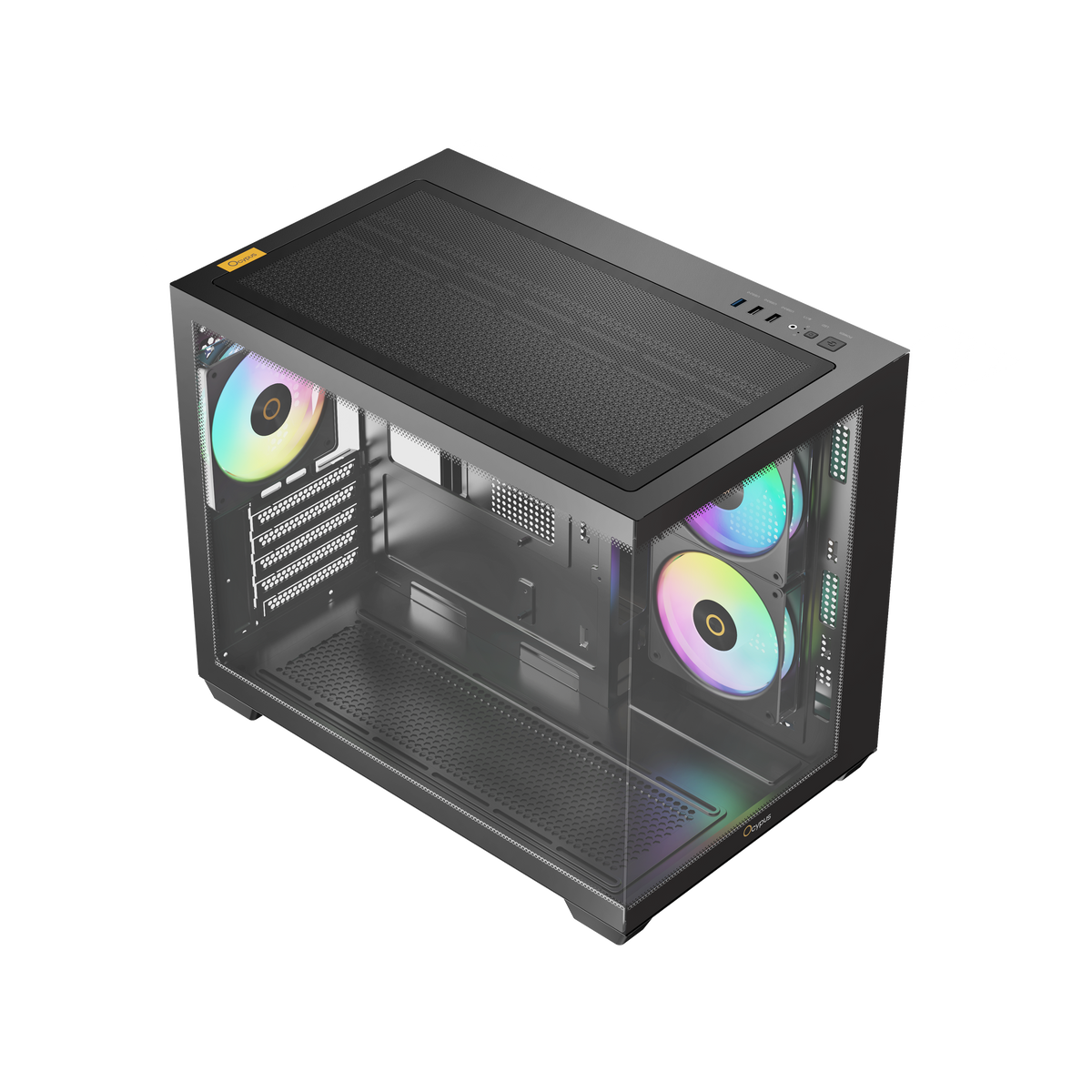 OCYPUS GAMMA C54 BLACK GAMING CASE