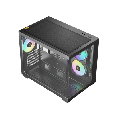 OCYPUS GAMMA C54 BLACK GAMING CASE