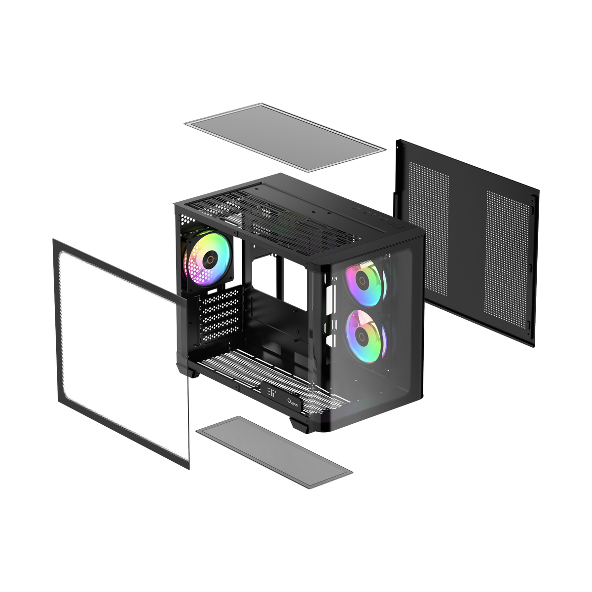 OCYPUS IOTA C50 BLACK GAMING CASE