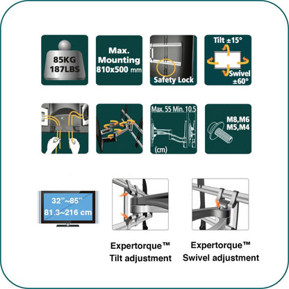 AAVARA A8050 TV WALL MOUNT