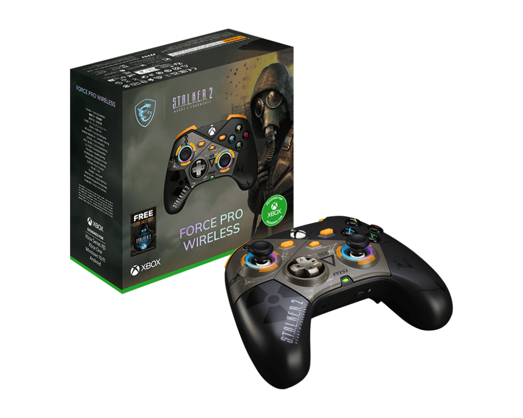 MSI FORCE PRO WIRELESS STALKER 2 EDITION GAME CONTROLLER