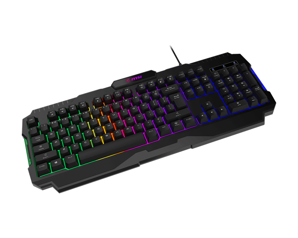 MSI FORGE GK100 GAMING KEYBOARD.