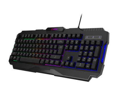 MSI FORGE GK100 GAMING KEYBOARD.