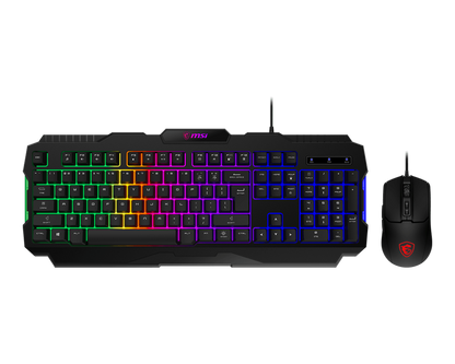 MSI FORGE GK100 GAMING KEYBOARD & MOUSE COMBO PACK