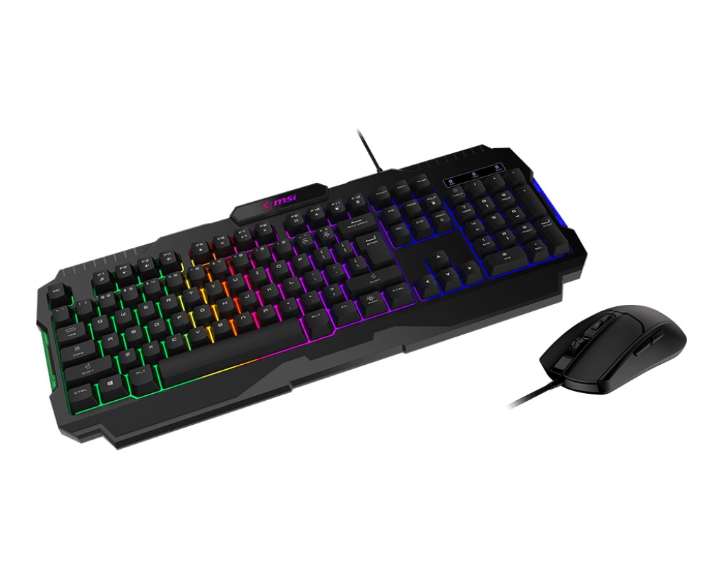 MSI FORGE GK100 GAMING KEYBOARD & MOUSE COMBO PACK