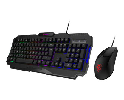MSI FORGE GK100 GAMING KEYBOARD & MOUSE COMBO PACK