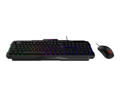 MSI FORGE GK100 GAMING KEYBOARD & MOUSE COMBO PACK